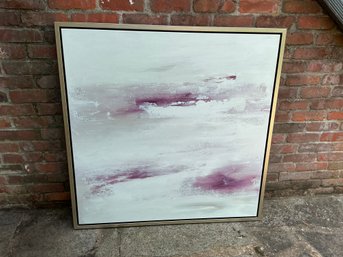 Gorgeous Purple And White Giclee Artwork