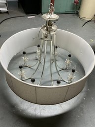 Gorgeous Large Silver Chandelier