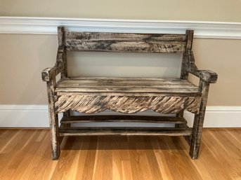 Beautiful Wood Bench