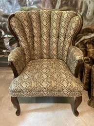 Pretty Armchair In Warm Colors