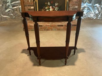 Bombay Wood Demilune Table