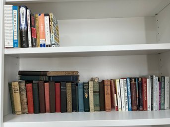 Lot Of Books Including Classics Rebecca And More Modern Including Invisible Man