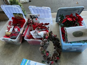 Selection Of Holiday Decor