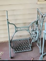 Cast Iron Treadle Base From A Singer Sewing Machine