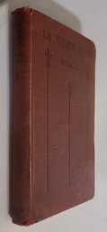 Vintage French Language Book Titled 'La Tulipe Noire' By Alexandre Dumas