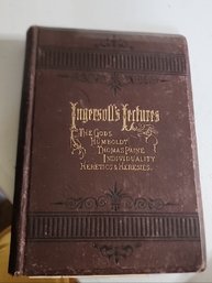 Hardcover Book Titled 'Ingersoll's Lectures' By Robert G. Ingersoll
