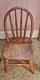 Wooden Child's Windsor-style Spindle Back Chair