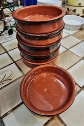 Set Of Terracotta Cazuela Dishes