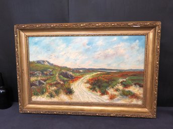 Oil On Canvas, Gallows Hill Salem MA 1899