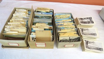 Large Lot Mixed U. S. States Post Cards