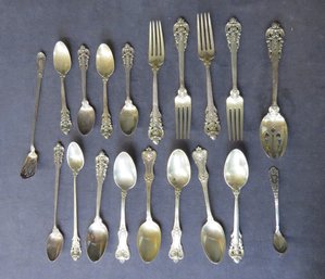 Partial Sterling Silver Flatware Pieces, - 653 Dwt