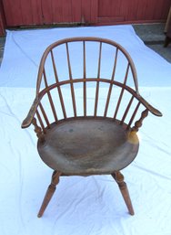 Bow Back Windsor Arm Chair -as Is-