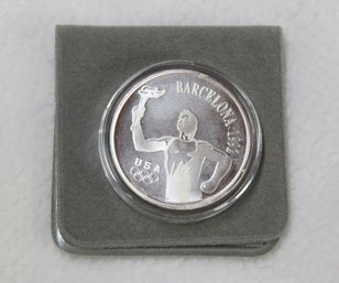 Barcelona 1992 Olympic Mopar Silver Medallion