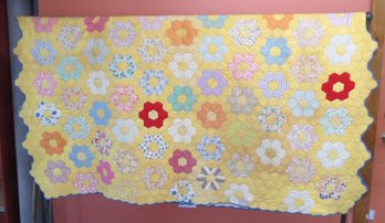 Lot Of 5 Quilts, Late 19th Early 20th Century