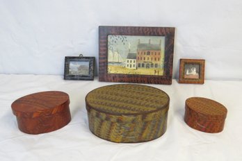 Lot Of Country Paint Decorated Smalls