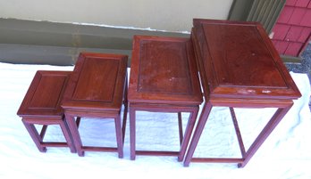 Nest Of 4 Chinese Stands