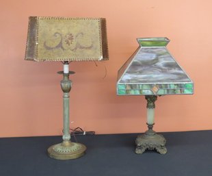 Two Table Lamps As Is