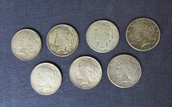 Seven Peace Dollars