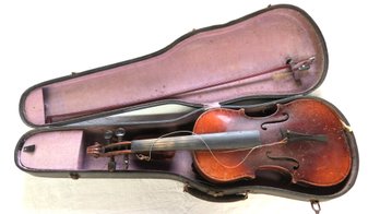 Violin Label Reads Stratovarius Model, Made In Germany, Dated 1716 Or 1776