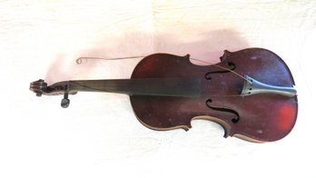 Violin, Label Reads Stradivarius Crem, 1721, 13' Body, 21 1'2' Overall Length