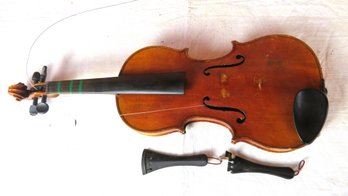 Violin, Marked Germany, No Bow, 13 ¼' Body, 22' Overall
