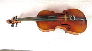 Violin Label Reads Made In Germany, Body 13', 21 ½' Overall, No Bow