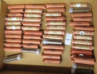 Lot Approximately 1750 Wheat Pennies