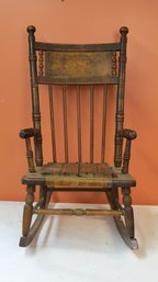 Oak Child's Rocker