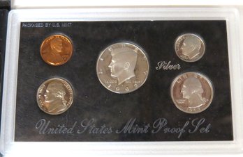 Six  U. S. Mint Proof Sets