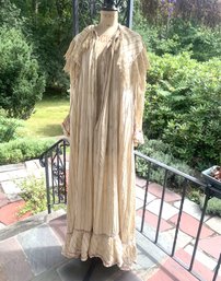 Silk Victorian Ladies Dress, Has Some Damage