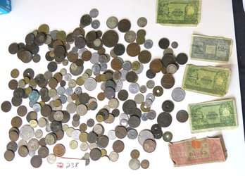 Large Lot Miscellaneous Foreign Coins