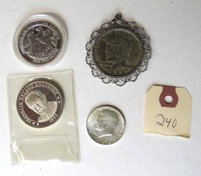 Four Silver Pieces