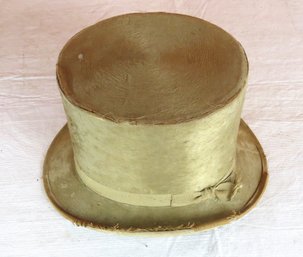 Top Hat In Leather Case
