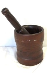 Lignum Vitae Mortar And Pestle