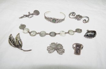 Lot Of Sterling Silver Jewelry