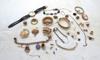 Lot Gold Filled Vintage Jewelry