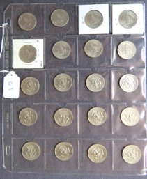 Lot Of 20 Kennedy Half Dollars