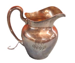 Sterling Silver 4  Pint Water Pitcher