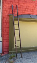 Folding Ladder With Metal Runs