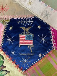 36 Crazy Quilt Squares