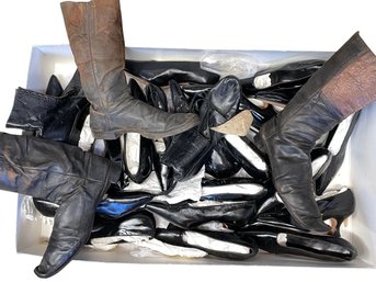 Lot Of Shoes And Boots