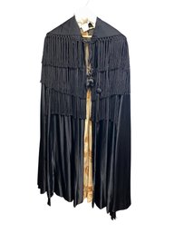 Navy Blue Full-length Cape