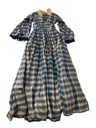 Two Pieces - Antique Dress And A Skirt