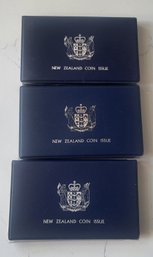 NEW ZEALAND COIN ISSUE--COLLECTION 0F 3