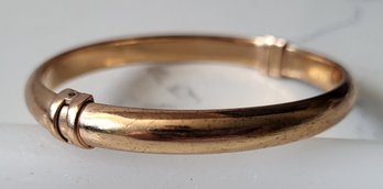VINTAGE MARKED BRONZE-MILOR ITALY BANGLE BRACELET