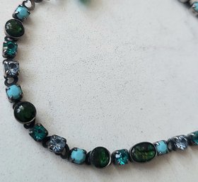 VINTAGE SIGNED 'MARY DEMARCO' BRACELET--7 1/2'L