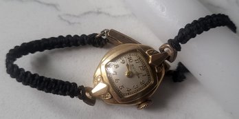 VINTAGE 'BULOVA' 10K ROLLED GOLD PLATED WATCH