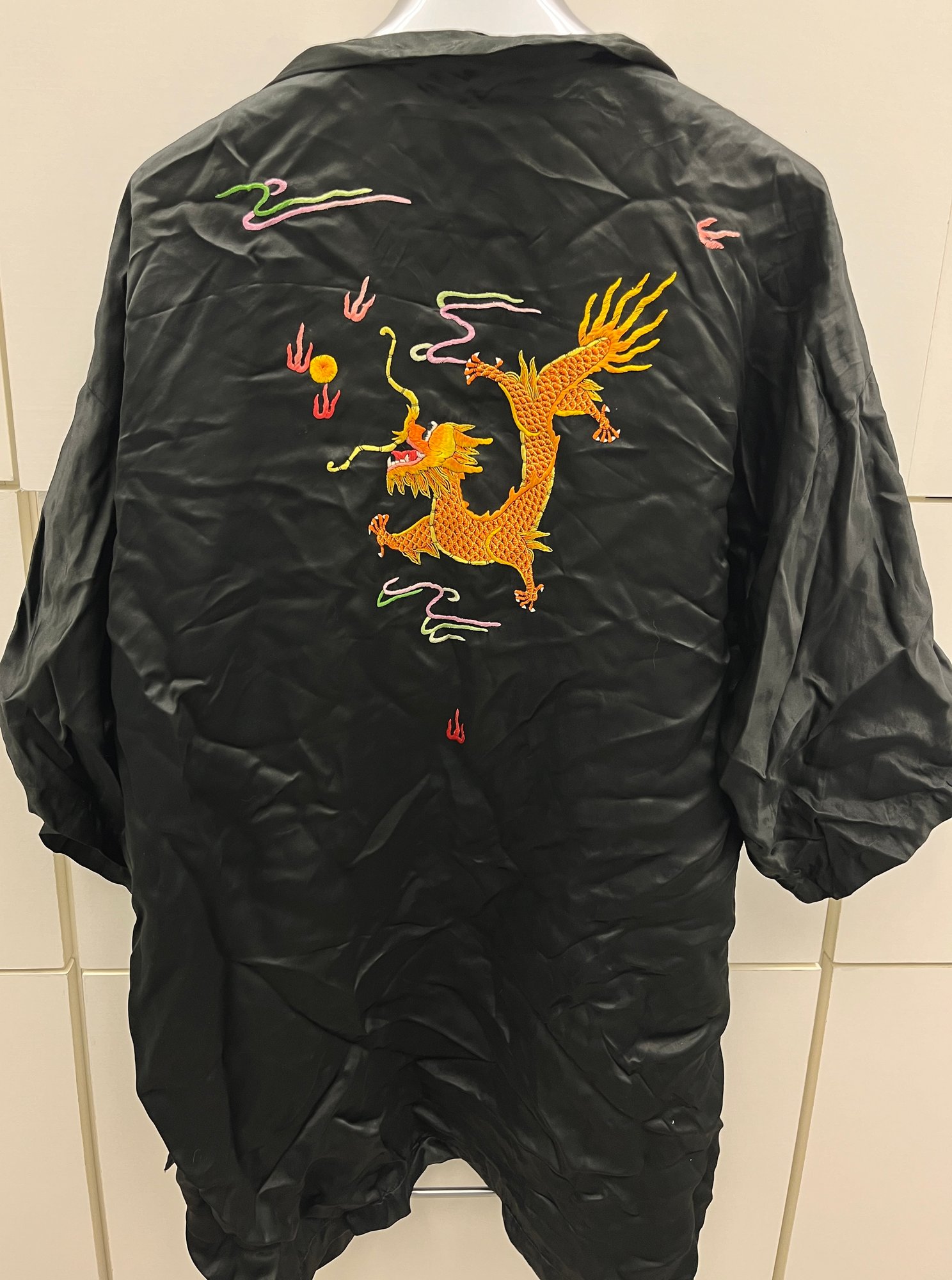 Fun Robe Designs Fun Vintage Robe That Feels Like Silk With An Asian Inspired ...