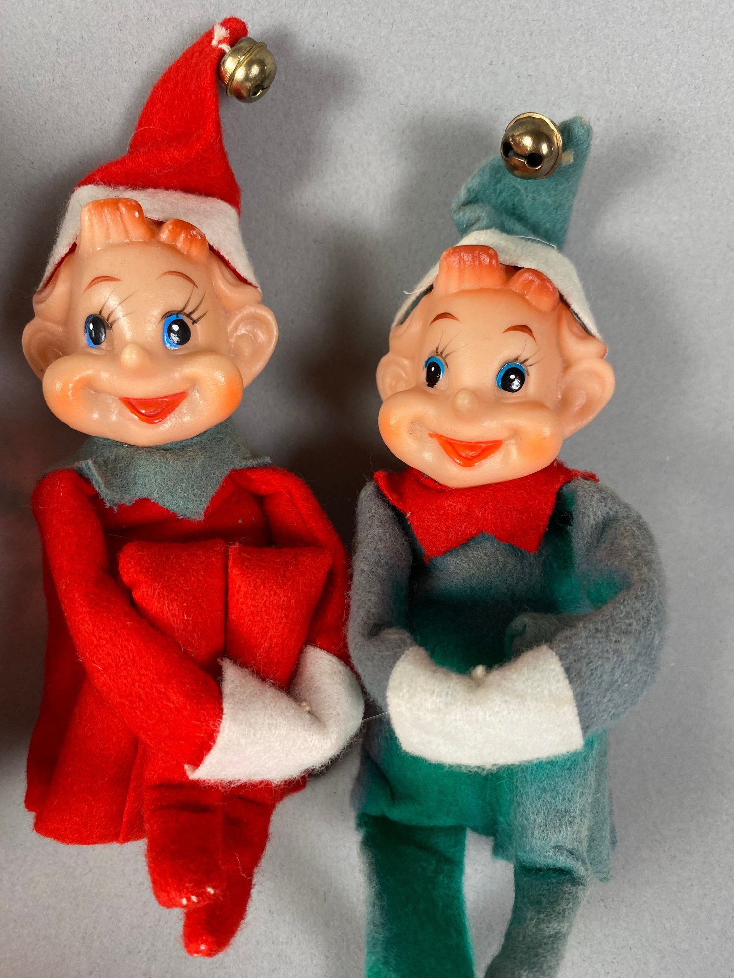 Vintage Elf On A Shelf Christmas Dolls Or Figurines #15281 ...