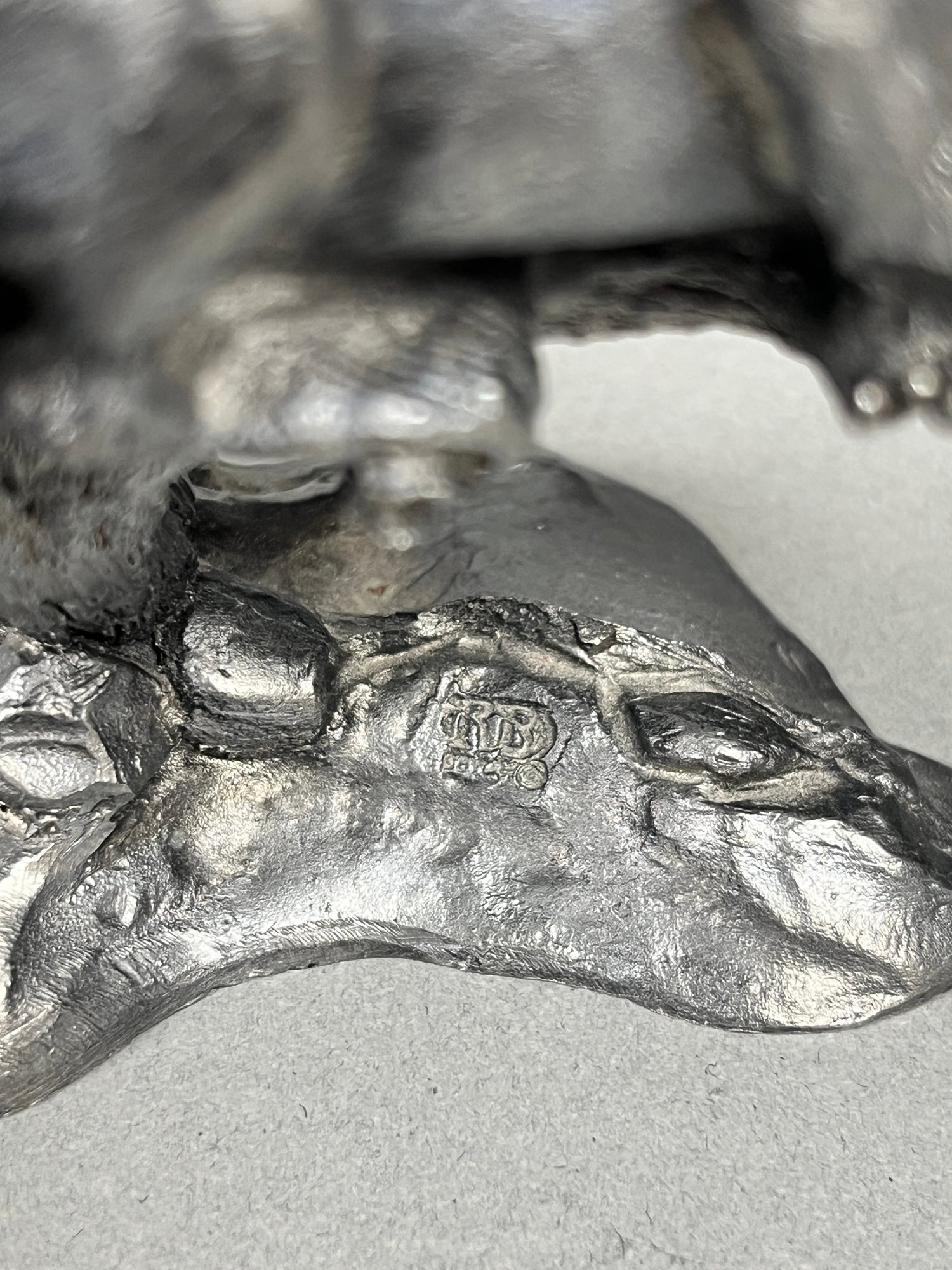 Amazing Set Of Michael Ricker RB Pewter Animal Figurines Including An ...